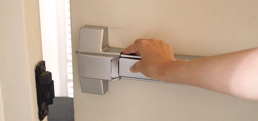 Roller Gate Panic Bar Installation in Oak Hills, California